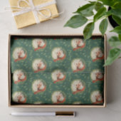  Santa Tissue Paper Tissuepapier (Geschenk)