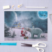 Santa Tissue Paper Tissuepapier (Craft)