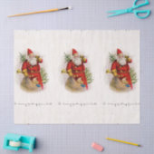  SANTA TISSUE PAPIER (Craft)