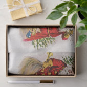  SANTA TISSUE PAPIER (Geschenk)