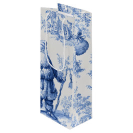 Santa Toile Wijn Cadeautas