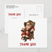 Santa Traditional Christmas Dank u