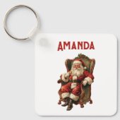  Santa Traditional Christmas Sleutelhanger (Voorkant)