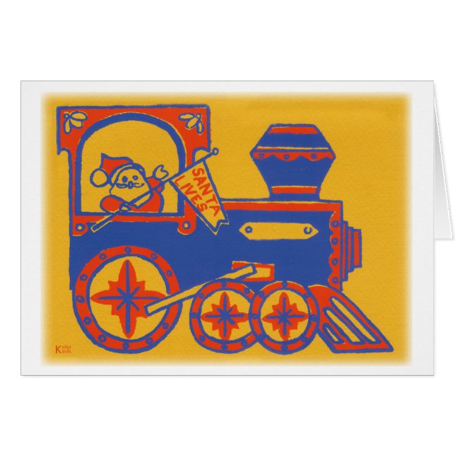 Santa Train (Voorkant Horizontaal)