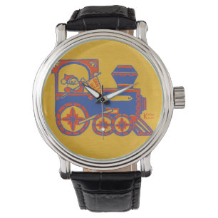 Santa Train Horloge