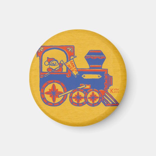 Santa Train Magneet (Voorkant)