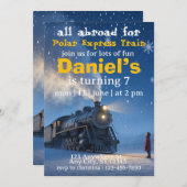 santa train polar express kaart (Voorkant / Achterkant)