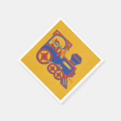 Santa Train Servetten (Hoek)