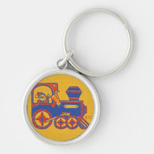 Santa Train Sleutelhanger (Voorkant)