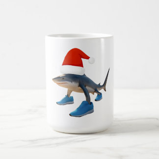 Santa Tralalero Tralala –Shark in Santa Hat Koffiemok