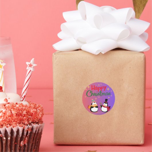 Santa & Tree Magic – Christmas Stickers & Invites (Fête)