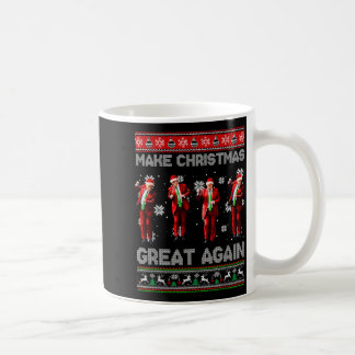 Santa Trump Dans Maak Kerstmis Groot Nog Een Mal U Koffiemok