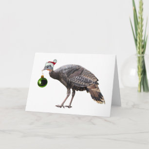 Santa Turkey Kaart