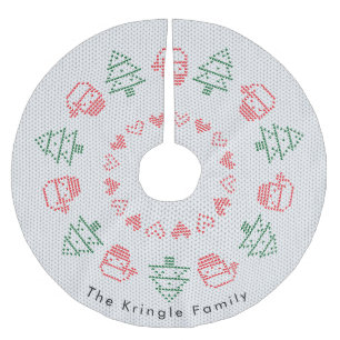 Santa Ugly Kersttrui Kerstboom Rok