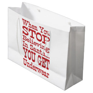 Santa Underwear Large Cadeautasje