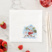 Santa Unprepared dinerpapier Servet (Insitu)
