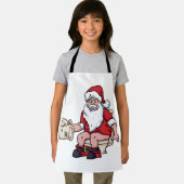 Santa Using Toilet Schort (Insitu)