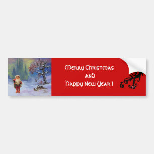 SANTA VAN DE GNOMES BUMPERSTICKER