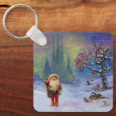 SANTA VAN DE GNOMES SLEUTELHANGER (Voorkant)