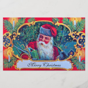 SANTA VINTAGE CHRISTMAS BRIEFPAPIER