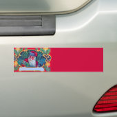 SANTA VINTAGE Kerstmis Bumpersticker (Op auto)