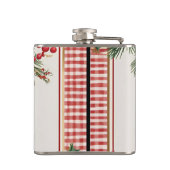  Santa Vinyl Wrapped Flask Heupfles (Achterkant)