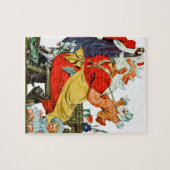 Santa-werk Legpuzzel (Horizontaal)