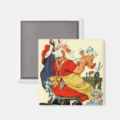 Santa-werk Magneet (Voorkant / Achterkant)