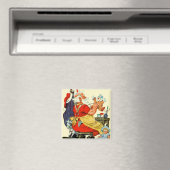 Santa-werk Magneet (Insitu (Vaatwasser))