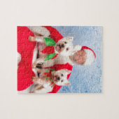 Santa Westies Legpuzzel (Horizontaal)