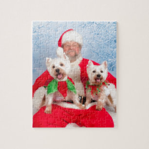 Santa Westies Legpuzzel