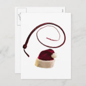 SANTA WHIP FEESTDAGENKAART (Voorkant / Achterkant)