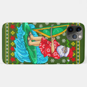 Santa Wind Surf Mele Kalikimaka Case-Mate iPhone Case (Achterkant (horizontaal))