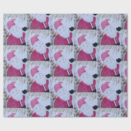  Santa Wrapper Cadeaupapier (Vlak)