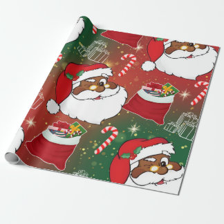 Santa Wrapping Paper Cadeaupapier
