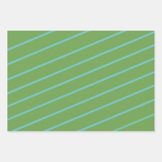 Santa Wrapping Set Inpakpapier Vel (Voorkant 3)