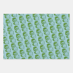  Santa Wrapping Set Inpakpapier Vel