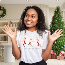 Santa Yoga T-shirt | Kerst T-shirt