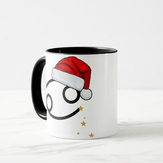 Santa Zodiac Cancer Mug (Devant gauche)