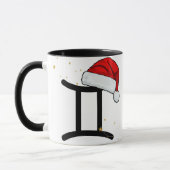 Santa Zodiac Gemini Mug (Gauche)