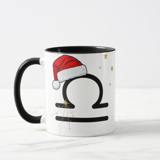 Santa Zodiac Libra Mug Mok (Links)