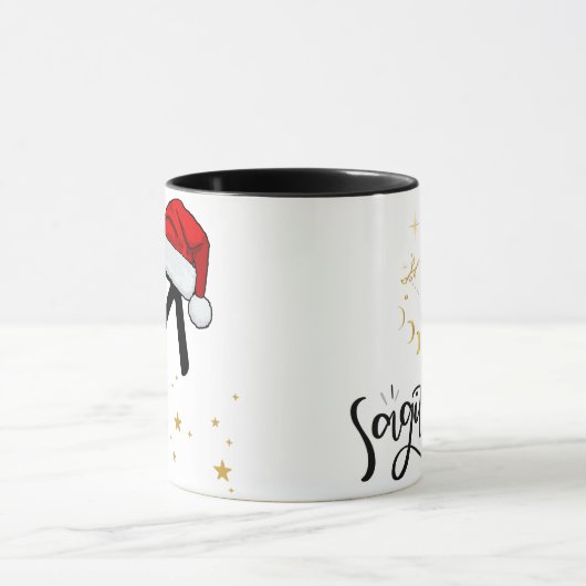 Santa Zodiac Sagittarius Mug Mok (Midden)
