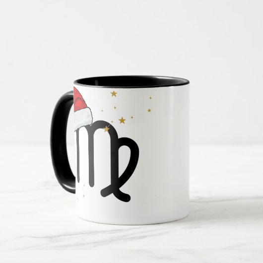 Santa Zodiac Virgo Mug (Devant gauche)