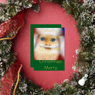 SantaClause-serie Folie Feestdagenkaart