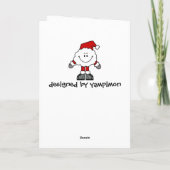 Santacloud Feestdagen Kaart (Achterkant)