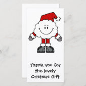 Santacluide Bedankt (Voorkant / Achterkant)