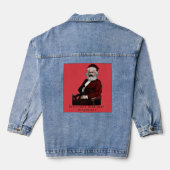 SantaKarl MarXmas Denim Jacket (Achterkant)
