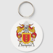 Santander Family Crest Sleutelhanger (Voorkant)
