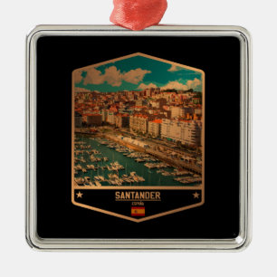 Santander Metalen Ornament