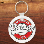 Santander Spanje  logo Sleutelhanger (Voorkant)